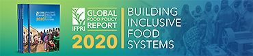 banner of 20202 Global Food Policy Report; links to report website